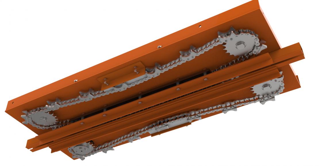 550M overhead chain conveyor